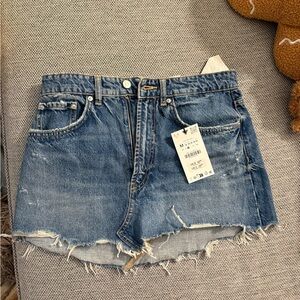 Jean skirt, Zara